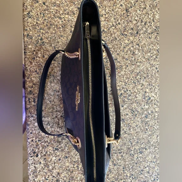 Coach Brown Cammie Chain Tote Bag New Purse - Picture 5 of 14